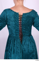  Photos Woman in Historical Dress 77 17th century blue dress historical clothing upper body 0001.jpg